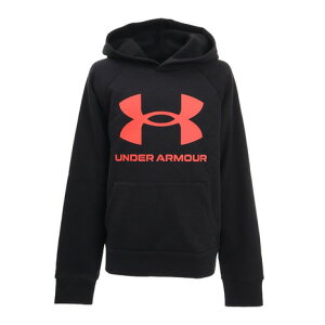 アンダーアーマー（UNDER ARMOUR） ライバルフリース ロゴ フーディー 1372204 002 （キッズ）