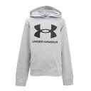 アンダーアーマー(UNDER ARMOUR)(キッズ)ライバルフリース ロゴ フーディー 1372204 011
