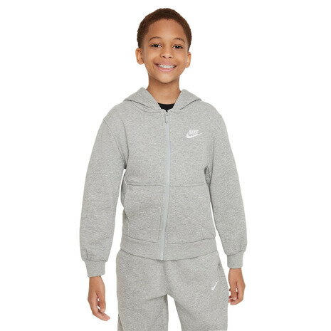 ナイキ（NIKE）（キッズ）パーカー キッズ クラブ フリース フレンチ テリー フルジップ FD3017-063のサムネイル