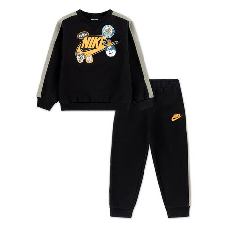 ナイキ（NIKE）（キッズ）ジュニア ボーイズ フリース パンツ 上下セット 86N497-023