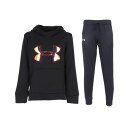 アンダーアーマー(UNDER ARMOUR)(キッズ)ジュニア ライバルフリース イリデセント 上下セット