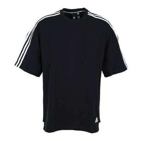 アディダス（adidas） Tシャツ メンズ 半袖 マストハブ 3ストライプス LOOSE JKL55-GN0813 カットソー （メンズ）