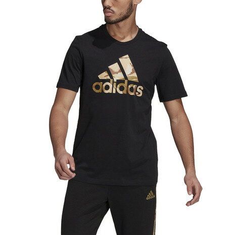 アディダス（adidas）（メンズ）エッセンシャルズ カモフラージュ プリント 半袖Tシャツ 28892-GK9636 カットソーのサムネイル