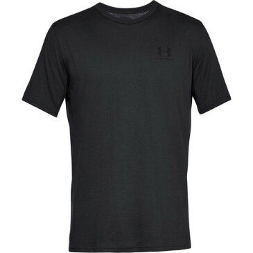 アンダーアーマー（UNDER ARMOUR） Tシャツ メンズ SPORTSTYLE LEFT CHEST ショートスリーブ Tシャツ 1358554 BLK/BLK AT オンライン価格 （Men's）