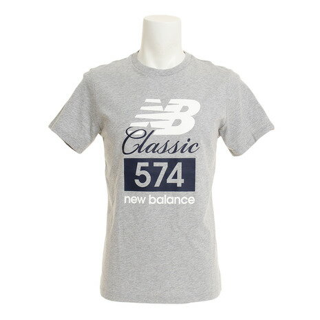 ニューバランス(newbalance)クラシック574TシャツAMT81543AGオンライン価格(メンズ)