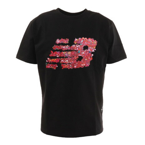 ニューバランス（new balance）（メンズ）Tシャツ メンズ 半袖 GAWX グラフィック MT21554BK