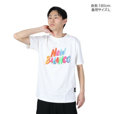 ニューバランス（new balance） SPECTRUM グラフィック 半袖Tシャツ MT21557WT （メンズ）