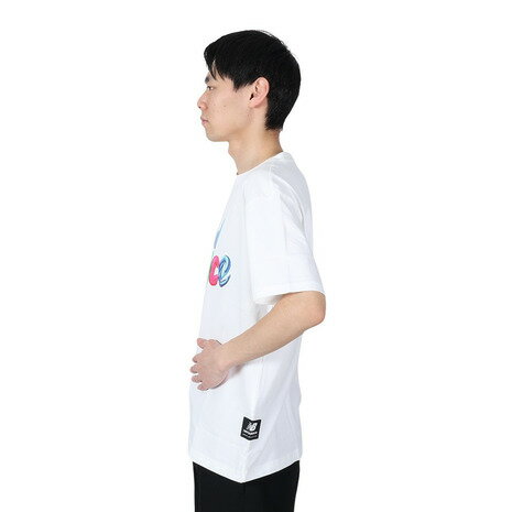 ニューバランス（new balance） SPECTRUM グラフィック 半袖Tシャツ MT21557WT （メンズ）