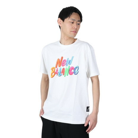 ニューバランス（new balance） SPECTRUM グラフィック 半袖Tシャツ MT21557WT （メンズ）