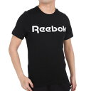 リーボック REEBOK メンズ Tシャツ メンズ 半袖 グラフィック シリーズ リニア ロゴ IEH24-GJ0136