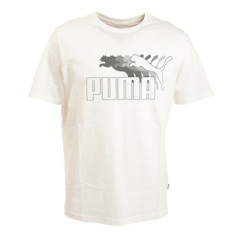 プーマ（PUMA） NO.1 LOGO グラフィックTシャツ 849473 02 WHT （メンズ）