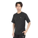 プーマ(PUMA)(メンズ)SUMMER PACK パイルTシャツ 半袖 680677 01 BLK