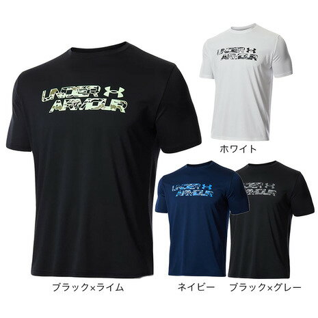 アンダーアーマー（UNDER ARMOUR） ドライ 速乾 テック ショートスリーブ Tシャツ ワードマーク シーズナル 1371908 （メンズ）