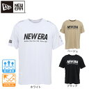 ニューエラ(NEW ERA)(メンズ、レディース)テック 半袖Tシャツ アーカイブロゴ 1466630014666301 14666302