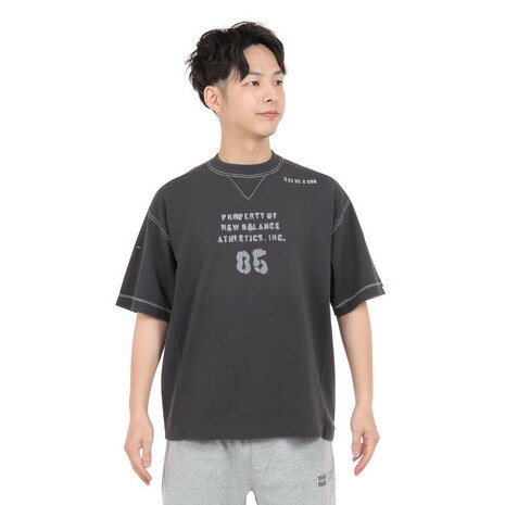 ニューバランス（new balance）（メンズ）半袖Tシャツ メンズ 1000 グラフィックTシャツ R AMT35006 2