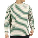 ニューバランス(new balance)(メンズ)Tシャツ 長袖 メンズ 900 ストライプ AMT25069TWF ロンT(4)