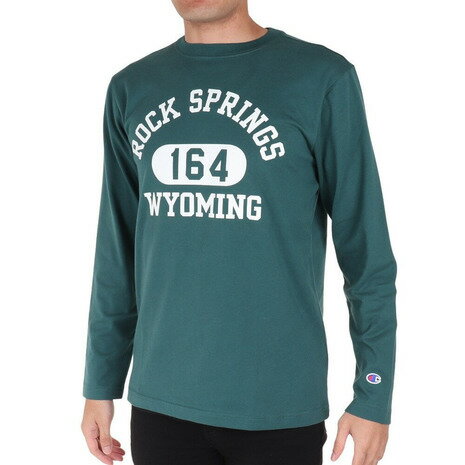 【10/5限定★エントリー＆抽選で最大300％Pバック】チャンピオン-ヘリテイジ（CHAMPION-HERITAGE）（メンズ）長袖Tシャツ メンズ BA COLLEGE プリントTシャツ C3-X413 560