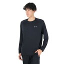 アンダーアーマー(UNDER ARMOUR)(メンズ)長袖Tシャツ ヒートギア(夏向け) メンズ テック2.0 ロングスリーブ 1358562 BLK/GPH ...