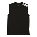 【スポーツデー エントリーでP5倍！4/3 9:59迄】プーマ（PUMA）（メンズ）接触冷感 ドライプラスクール スリーブレス Tシャツ 522292 01 BLK その1