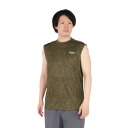 デュアリグ(DUARIG)(メンズ)ドライプラスクール シャインブロック メッシュ ノースリーブTシャツ 5S0012-TRCT-863HD KHK