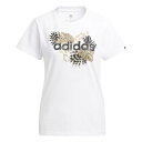 アディダス Tシャツ レディース アディダス（adidas）（レディース）半袖Tシャツ レディース FARM プリント グラフィック CS354-H57399