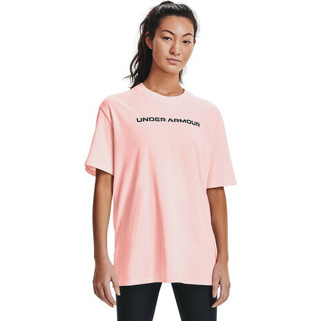 アンダーアーマー（UNDER ARMOUR）（レディース）半袖Tシャツ レディース Live Branded Oversized 1365137 658のサムネイル