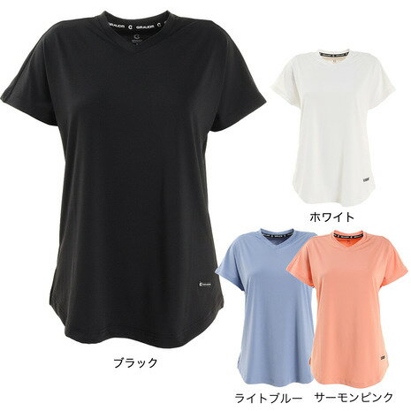 ジローム（GIRAUDM）（レディース）Tシャツ レディース 半袖 ドライプラス シャインブロック 864GM1HD6837