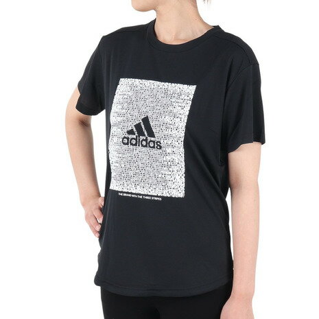 アディダス（adidas） Tシャツ レディース 半袖 マストハブ ワード JKO21-GM8805 （レディース）