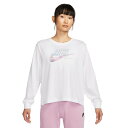 ナイキ Tシャツ レディース ナイキ（NIKE）（レディース）長袖Tシャツ レディース NSW OC 1 ボクシー DV9946-100