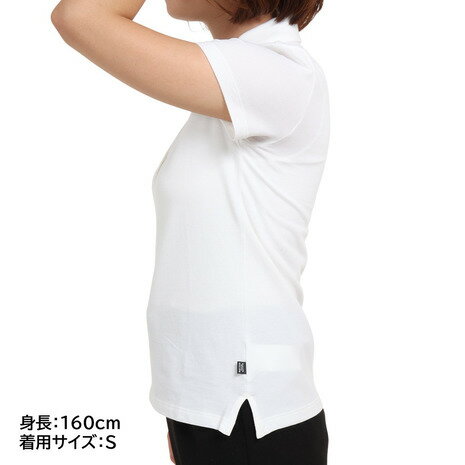 プーマ（PUMA）（レディース）ESS ポロシャツ 588932 02 WHT
