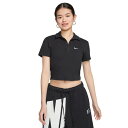 【最大7万ポイントバック!要エントリー&抽選★5/10限定】ナイキ(NIKE)(レディース)スポーツウェア エッセンシャル ショートスリーブ ポロ トップ DV...