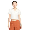 【最大7万ポイントバック!要エントリー&抽選★5/10限定】ナイキ(NIKE)(レディース)スポーツウェア エッセンシャル ショートスリーブ ポロ トップ DV...