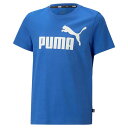 プーマ（PUMA）（キッズ）ジュニア ESS ロゴ Tシャツ 588982 92 BLU