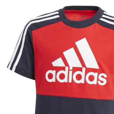 アディダス(adidas) Tシャツ 半袖 ジュニア エッセンシャルズ カラーブロック 29342-GN3980 (キッズ)