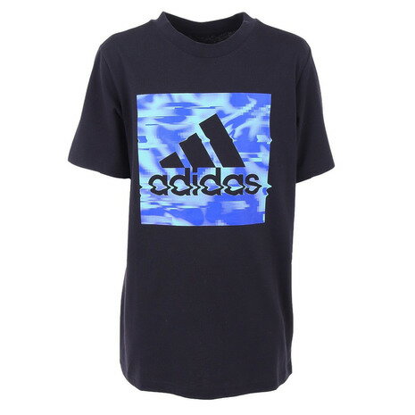 アディダス（adidas）（キッズ）半袖Tシャツ キッズ 黒 U ARKD3 グラフィックTシャツ ECT94-IB9142