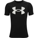 アンダーアーマー UNDER ARMOUR キッズ ボーイズ テック ビッグロゴ 半袖 Tシャツ 1363283 001