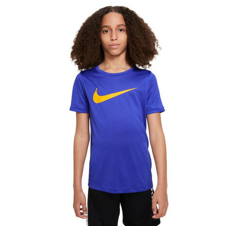 ナイキ Tシャツ メンズ ナイキ（NIKE）（キッズ）ジュニア DRI-FIT レッグ スウッシュ Tシャツ AR5307-430