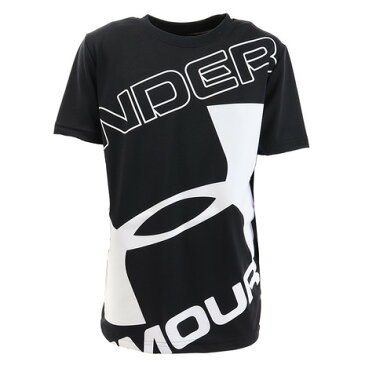 アンダーアーマー(UNDER ARMOUR) Tシャツ 半袖 ジュニア テック ブランド ロゴ ショートスリーブ 1353546 BLK AT オンライン価格 (キッズ)