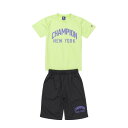 チャンピオン(CHAMPION)(キッズ)Tシャツ & ショーツセット CK-ZSW03 620