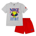 ナイキ(NIKE)(キッズ)ボーイズ JERSEY ショーツ 上下セット 76M990-R7O