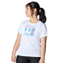 アンダーアーマー(UNDER ARMOUR)(キッズ)ジュニア テック ロゴ フラワーグラフィック 半袖Tシャツ 1389762 100