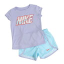 ナイキ（NIKE）（キッズ）キッズ Tシャツ 半袖 ショーツ 短パン 上下セット SPRINTERSET ※要サイズ確認 36K859-F85