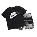 ナイキ（NIKE）（キッズ）半袖Tシャツ キッズ 上下セット ライフスタイル ※要サイズ確認 76K789-023