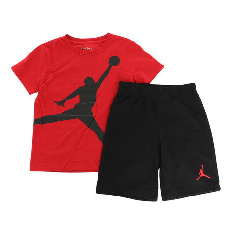 ジョーダン（JORDAN）（キッズ）JUMPMAN Tシャツ&ショートセット 85C138-023のサムネイル