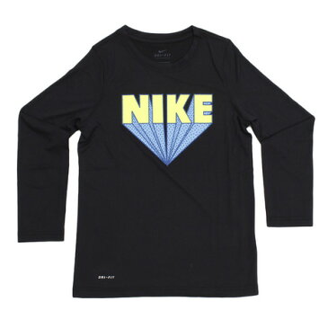 【6月15日24h限定エントリーでP10倍〜】ナイキ（NIKE） ジュニア ドライ レジェンド ZOOM NI 長袖Tシャツ AA8896-010HO18 （Jr）