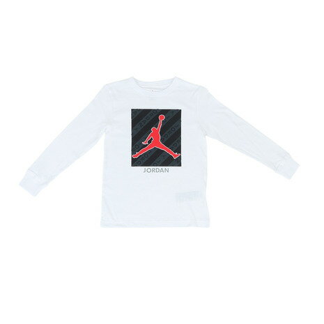 ジョーダン（JORDAN）（キッズ）JM BOX TAPE SLEEVE GRAPHIC 長袖Tシャツ 95B889-001