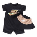 ナイキ(NIKE)(キッズ)ベビー ロンパース バケットハット セット 56M046-023