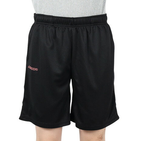 カッパ（Kappa）（メンズ）ワンポイント ハーフパンツ 215340-BK