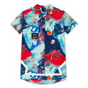 【最大7万ポイントバック!要エントリー&抽選★8/1限定】ジョーダン(JORDAN)(キッズ)BROOKLYN DRESS 総柄 半袖シャツ 45D811-57...