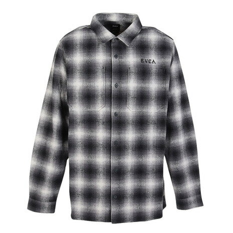 ルーカ（RVCA）（メンズ）WOLD WIDE 長袖シャツ BF042101 BLK